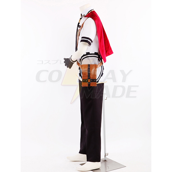 Final Fantasy Type-0 Suzaku Peristylium Class Zero Machina Cosplay Costume