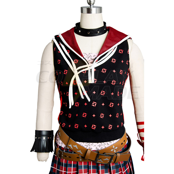Final Fantasy XV FF 15 Iris Amicitia Cosplay Kostuum Jurk Gown Uniform Pakken