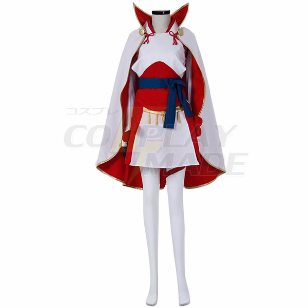 Fire Emblem Fates Sakura Cosplay Kostuum Speciaal Gemaakt