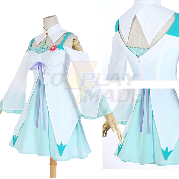 Re: Zero Life in a Different World from Zero Rem∕Ram Blue Cosplay Costume