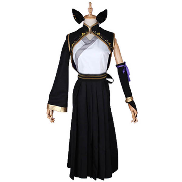 Anime RWBY Kail Cosplay Costume Printting Dress Halloween