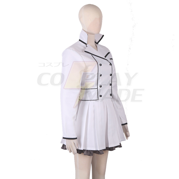 RWBY Season 2 White Weiss Schnee Lolita Dress Cosplay Costume