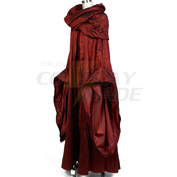Game of Thrones The Red Woman Melisandre Cosplay Costume