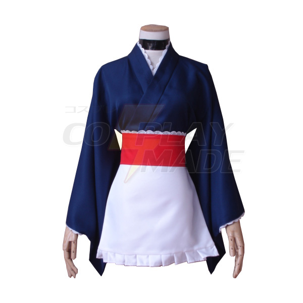 Disfraces Gintama Tama Kimono Maid Vestido Cosplay
