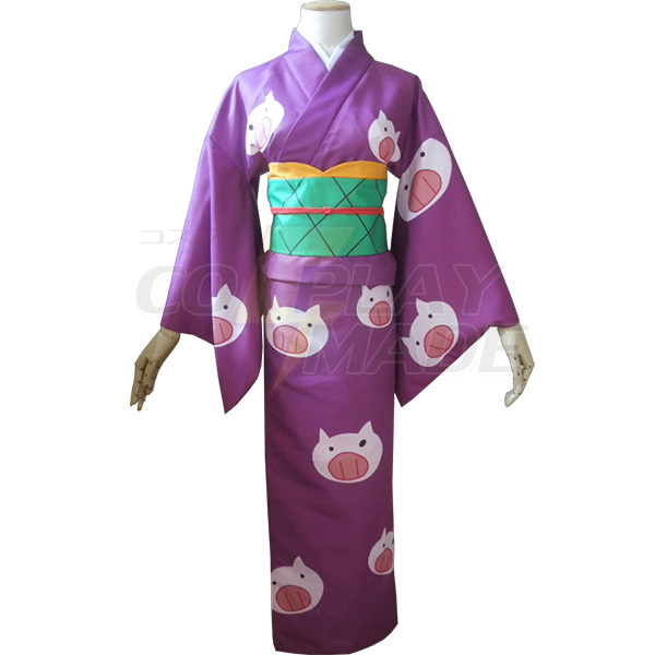 Gintama Toushirou Hijikata Kimono Cosplay Kostuum