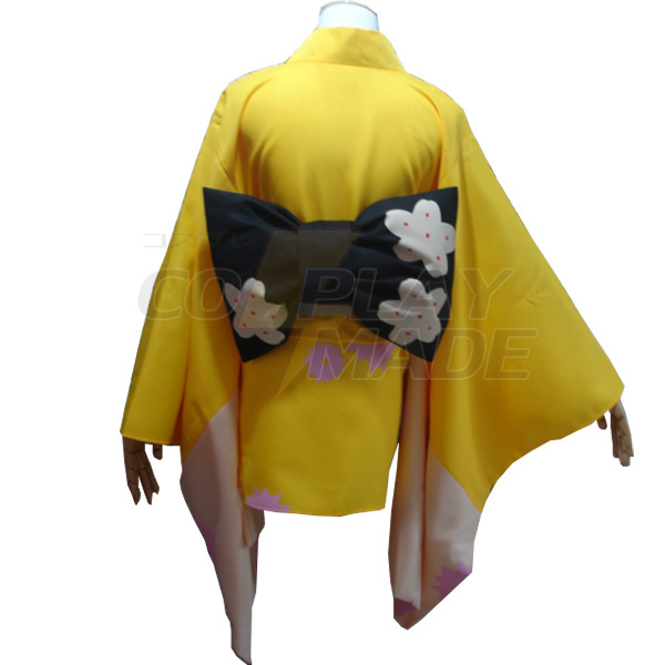 Gintama Tsu Terakado Kimono Costume Cosplay