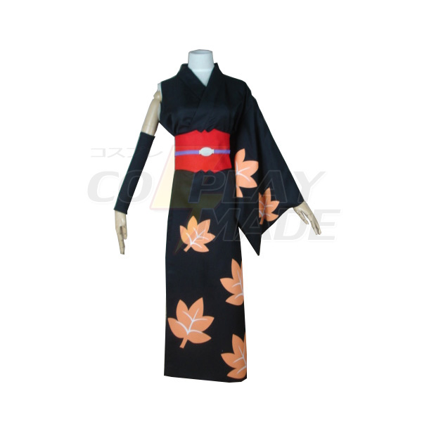 Gintama Tsukuyo Kimono Kleding Cosplay Kostuum