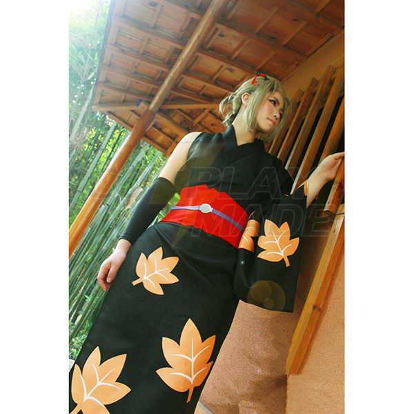 Gintama Tsukuyo Kimono Kleding Cosplay Kostuum