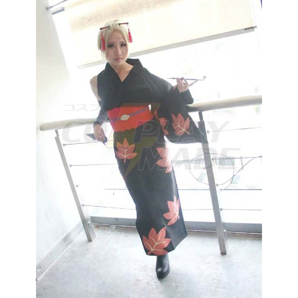 Gintama Tsukuyo Kimono Outfit Cosplay Costume
