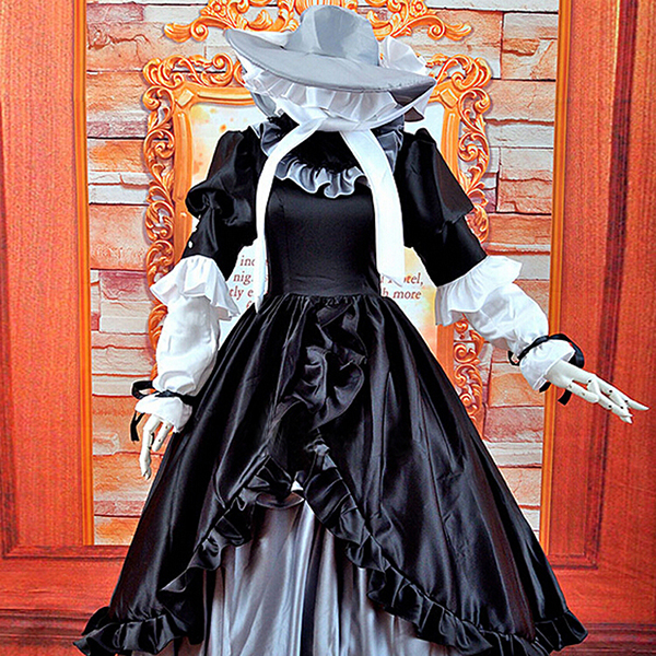 Disfraces Gosick Victorique De Blois Negro Vestido Cosplay