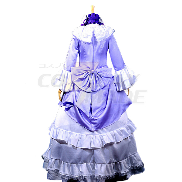Gosick Victorique De Blois Purple Lolita-jurk Cosplay Kostuum