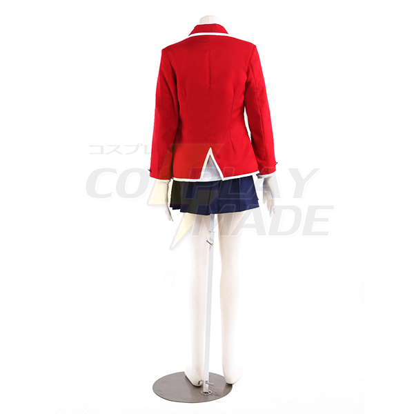 Guilty Crown Yuzuriha Inori Tennouzu High Schooluniform Cosplay Kostuum