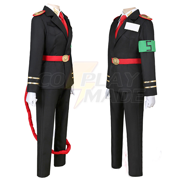 Nanbaka Gokuusamon NO.5 Jailor Uniform Cosplay Kostuum Anime