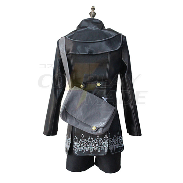 Nier: Automata YoRHa Cosplay Zwart Uniform Kostuum role YoRHa No.9 Cosplay Pakkens