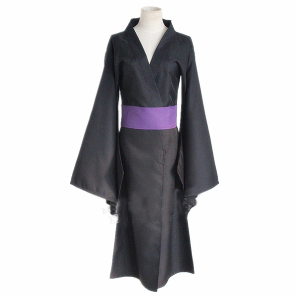 Noragami Iki Hiyori Noragami Yato Zwart Kimono Yukata Cosplay Kostuum