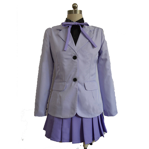 Noragami Iki Hiyori Schooluniform Cosplay Kostuum top+skirt+shirt+tie