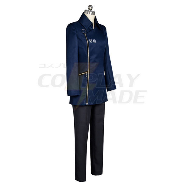 Occultic;Nine 9 Sarai Hashigami Cosplay Costume Suit Blue Outfit
