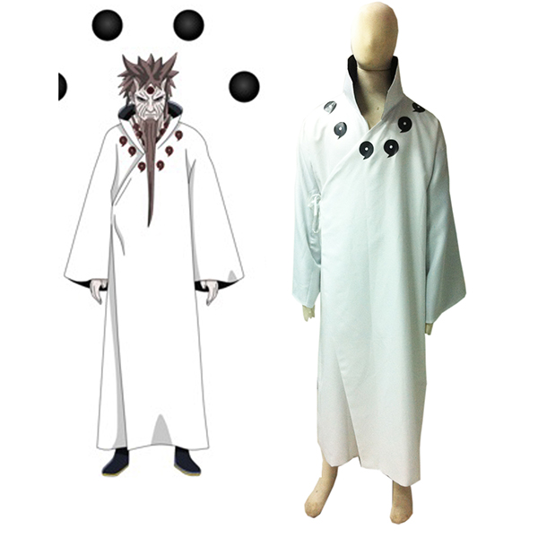 Disfraces Naruto Otsutsuki Hagoromo Overcoat Cosplay Originales