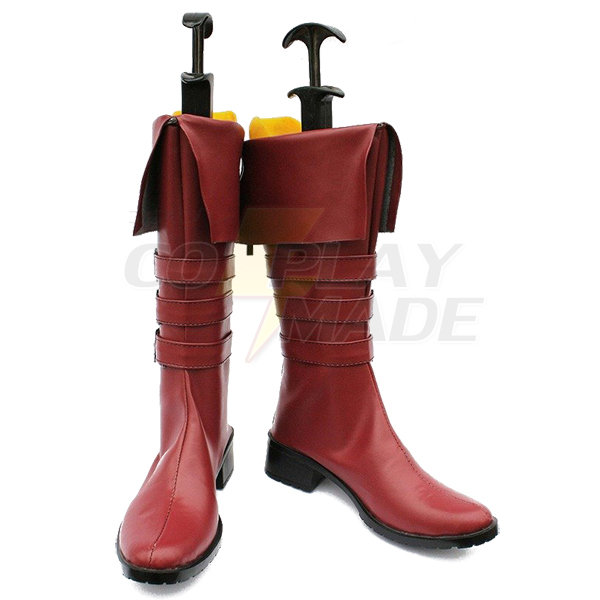 One Piece Anime Perona Cosplay Shoes Boots Custom Made Brown