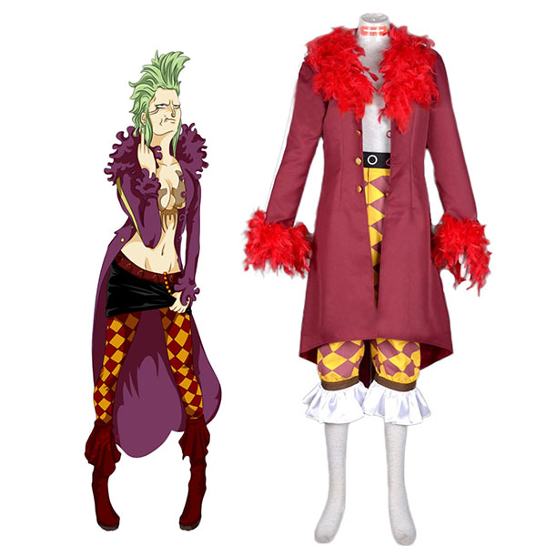One Piece Bartolomeo Cosplay Costume Tailor Made Any Size