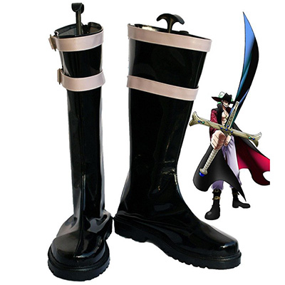 One Piece Dracule Mihawk Cosplay Chaussures Bottes Carnaval