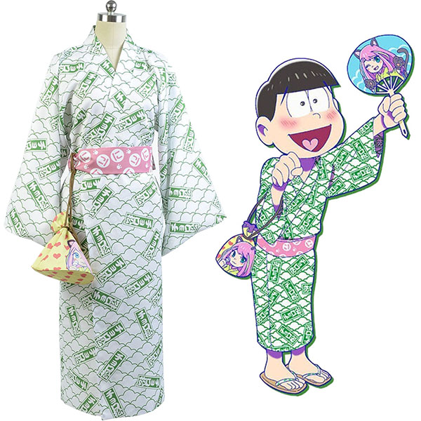 Costumi Osomatsu-kun Choromatsu Yukata Kimono Cosplay