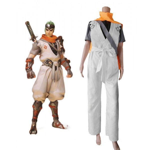 Overwatch OW Young Genji Cosplay Kostuum Speciaal Gemaakt