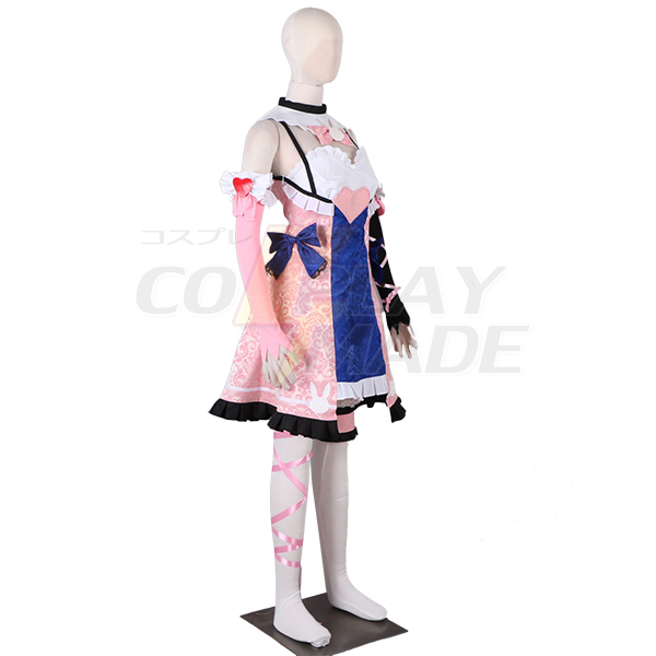 Overwatch OW Hana Song D.Va Lolita Kleider Faschingskostüme Cosplay Kostüme Nach Maß