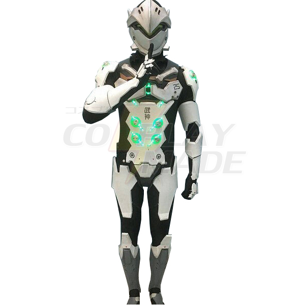 Overwatch OW Genji Cosplay Costume Custom made
