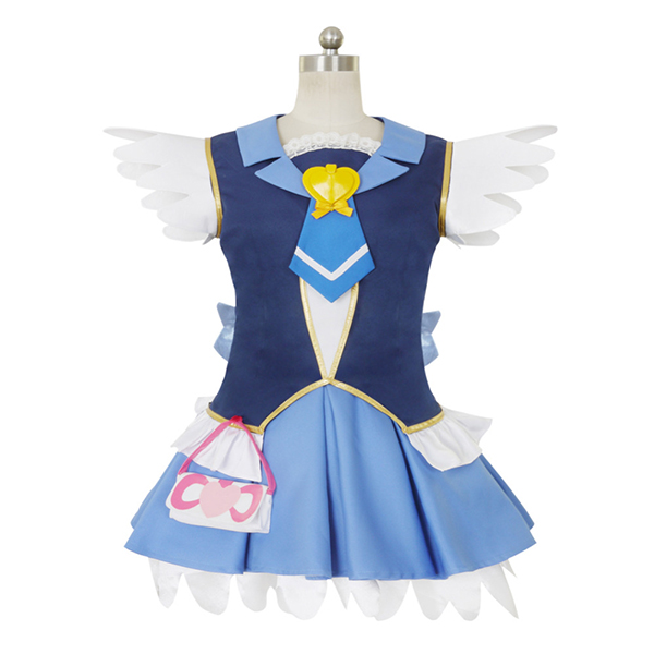 HappinessCharge PreCure! Cure Princess Lolita-jurk Cosplay Kostuum