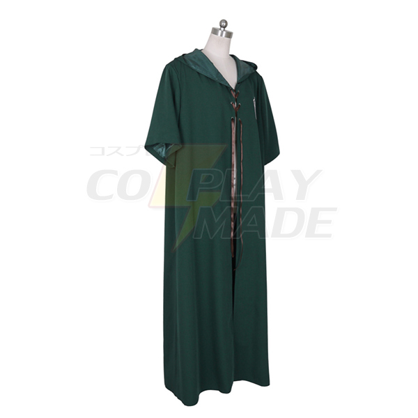 Harry Potter Quidditch Robes SLYTHERIN Cloak Cosplay Adult Costume