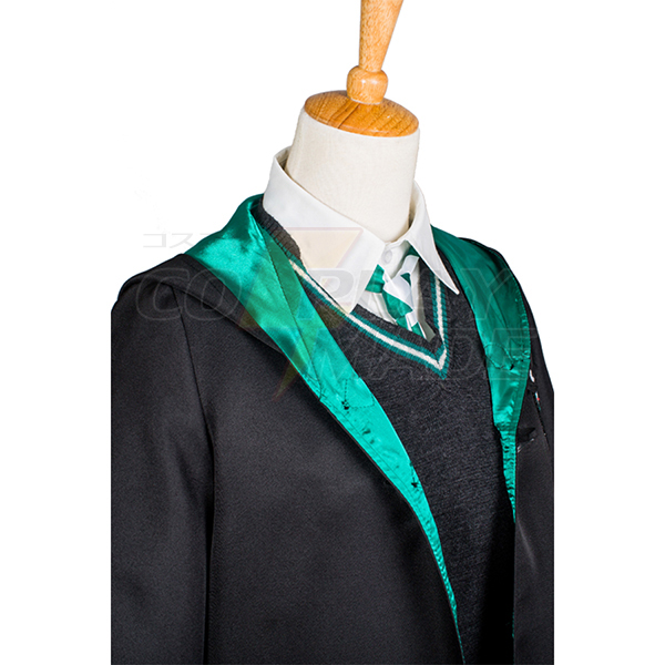 Harry Potter Slytherin Schooluniform Draco Malfoy Cosplay Kostuum Chil