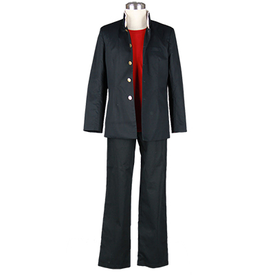 Highschool of the Dead Cosplay Fujimi Academy Skole Gutter Uniform Cosplay Kostymer