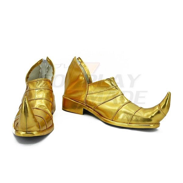 JoJo\'s Bizarre Adventure 3 Dio Brando Cosplay Shoes Golden Custom Made
