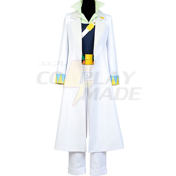 JoJo\'s Bizarre Adventure Kujo Jotaro Cosplay Kostuum White Handgemaakt