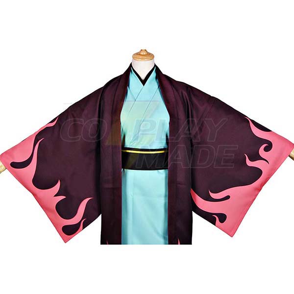 Anime Kamisama Kiss Nanami Momozono Party Cosplay Costume Kendo Kimono Gift Blue Blet