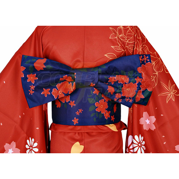 Disfraces Kantai Collection Kai Ni Yuudachi kimono Disfraz de Cosplay