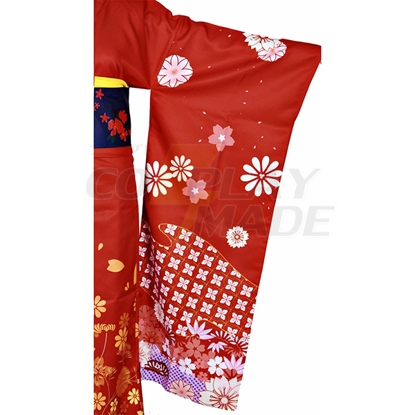 Costumi Kantai Collection Kai Ni Yuudachi kimono Carnevale