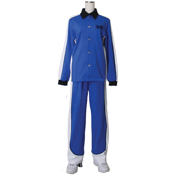 Kuroko No Basketball (Kuroko\'s Basketball) Kise Ryota jersey Long sleeve blue Cosplay Kostuum