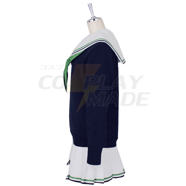 Kuroko No Basketball (Kuroko\'s Basketball) Aida Riko Schooluniform Sailor Pakken Cosplay Kostuum