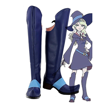 Little Witch Academia Diana Cavendish Bottes Cosplay Chaussures Bottes Carnaval