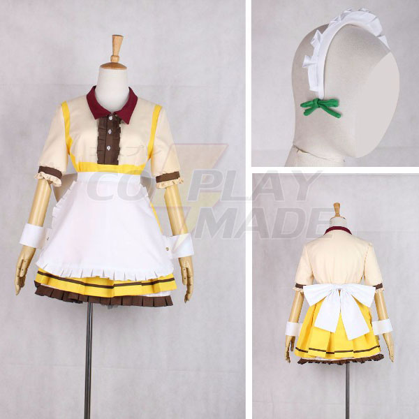 Love Live Minami Kotori Maid Dress Cosplay Costume Halloween