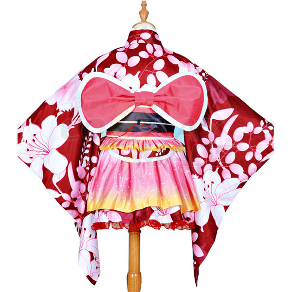 Love Live! Nishikino Maki Kimono Cosplay Costumes
