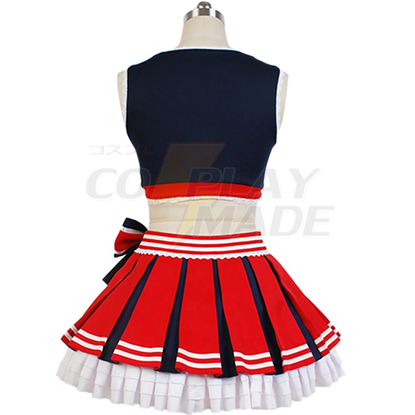 Love Live! Honoka Kousaka Cheerleaders Uniform Cosplay Costume