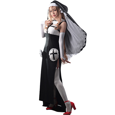 Magic Flickor Rising Project Sister Nana Cosplay Kostymer Halloween