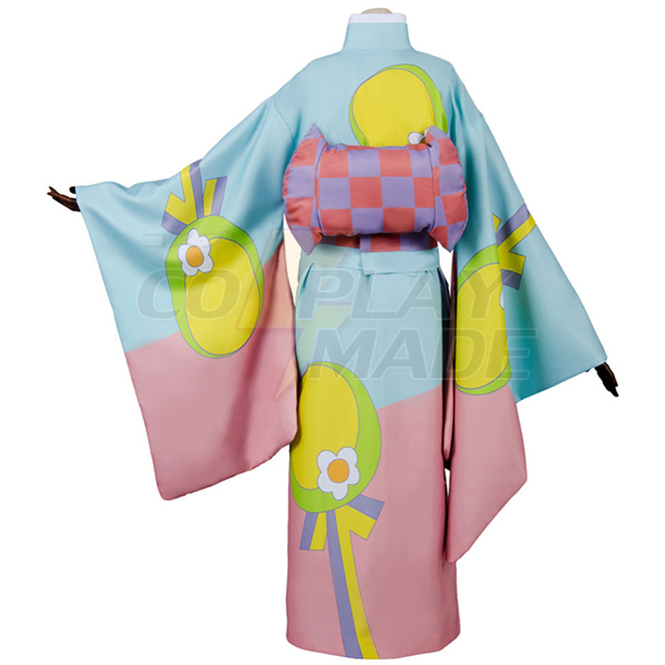 Miss Kobayashi-san Dragon Maid Kanna Kamui Kimono Cosplay Costume