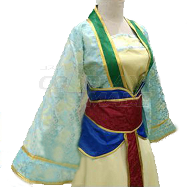 Mulan Princess Ccoaplay Kostume Custom Kjole Kvinders Halloween