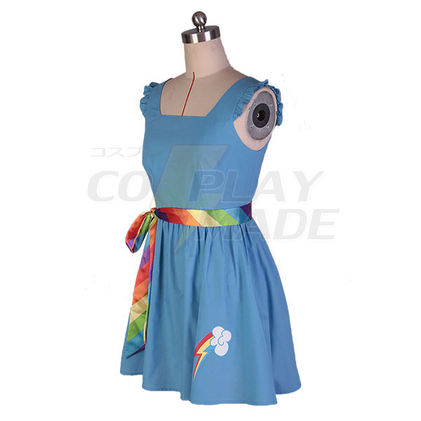 My Little Pony: Friendship Is Magic Rainbow Dash Kjole Cosplay Kostume