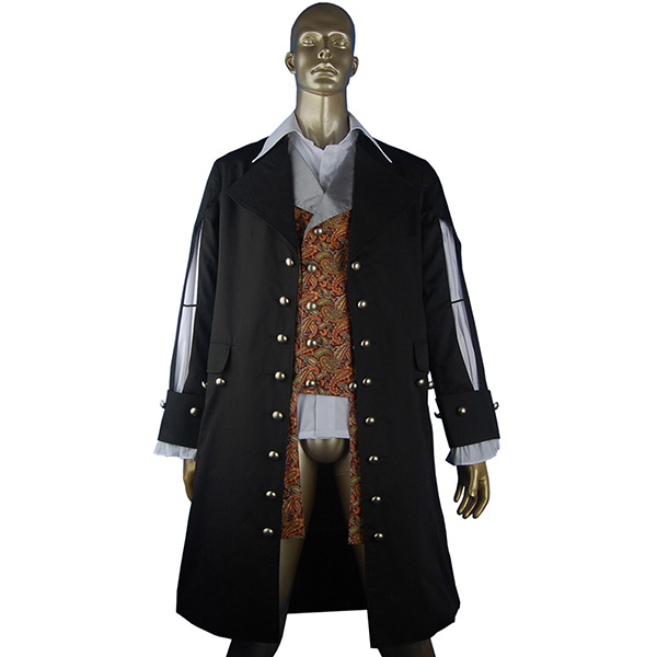 Disfraces Pirate Pirates of the Caribbean Hector Barbossa Cosplay