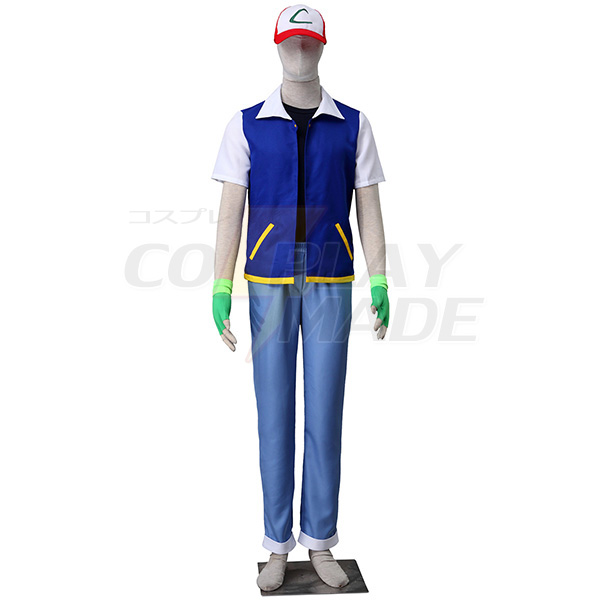 Pocket Monsters Satomi Cosplay Costume Outfit Halloween